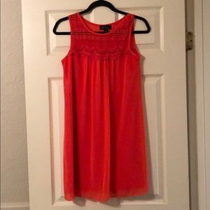 Orange ish dress perfect for any occasion!